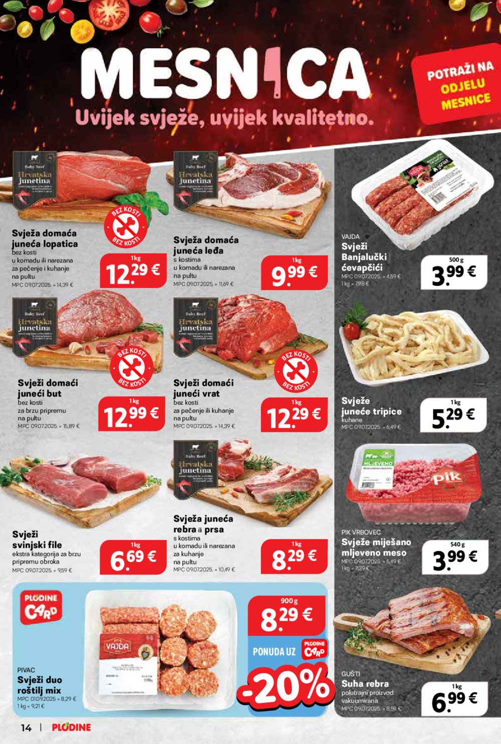 Plodine katalog Akcija 03.09. - 09.09.2025.