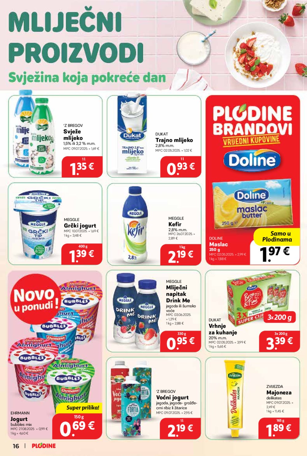 Plodine katalog Akcija 03.09. - 09.09.2025.