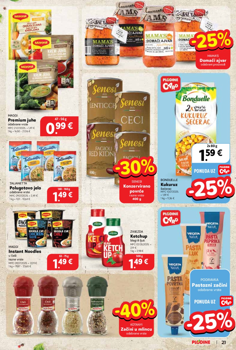 Plodine katalog Akcija 03.09. - 09.09.2025.