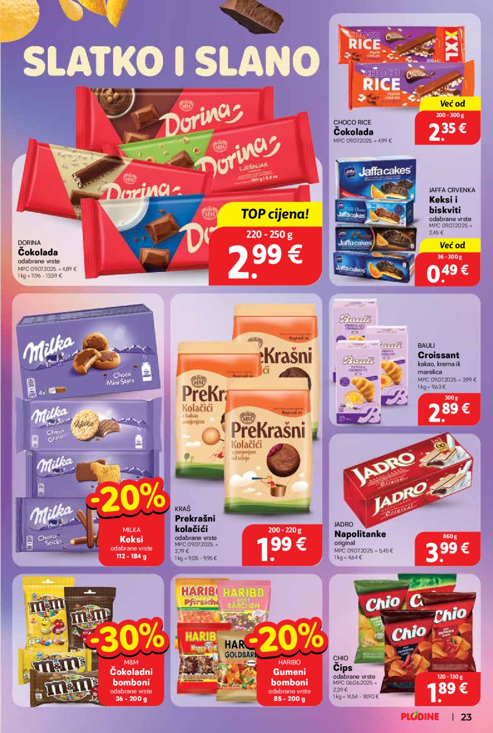 Plodine katalog Akcija 03.09. - 09.09.2025.