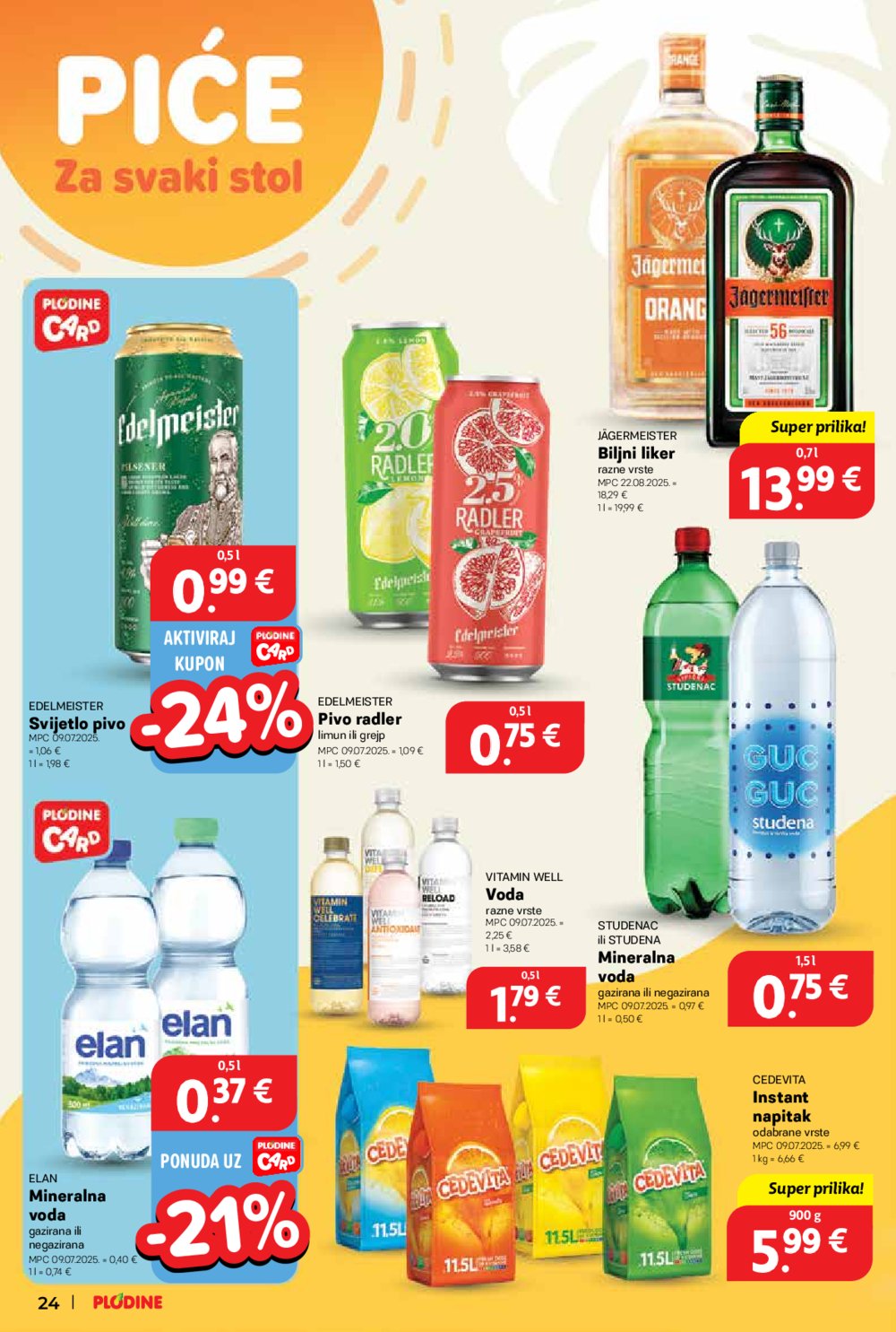 Plodine katalog Akcija 03.09. - 09.09.2025.