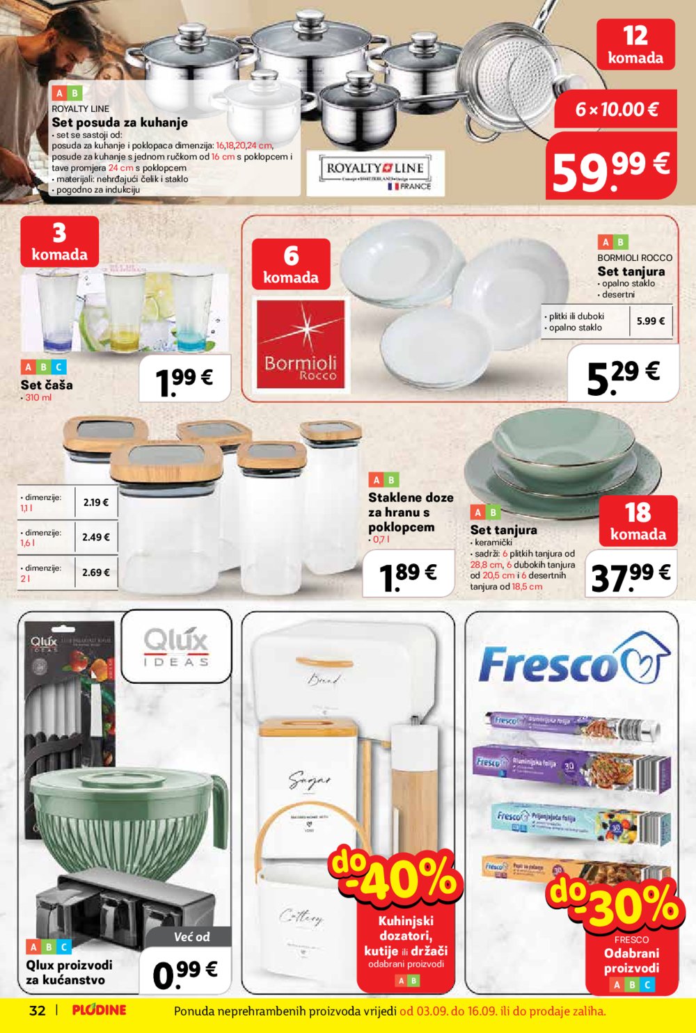 Plodine katalog Akcija 03.09. - 09.09.2025.
