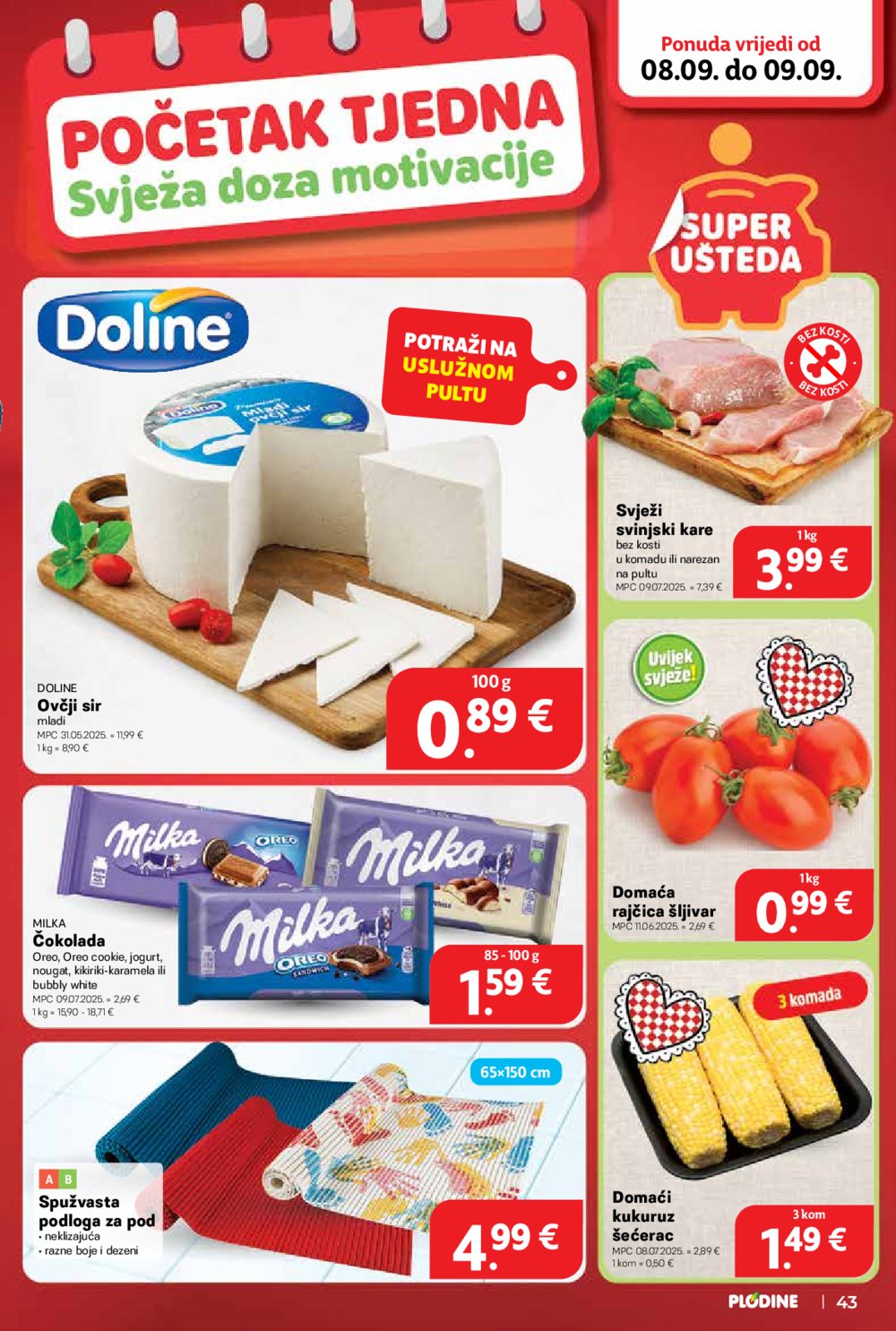Plodine katalog Akcija 03.09. - 09.09.2025.