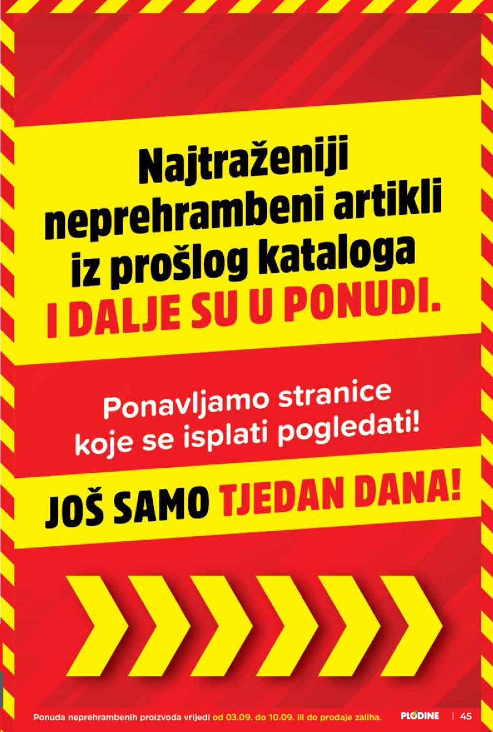 Plodine katalog Akcija 03.09. - 09.09.2025.