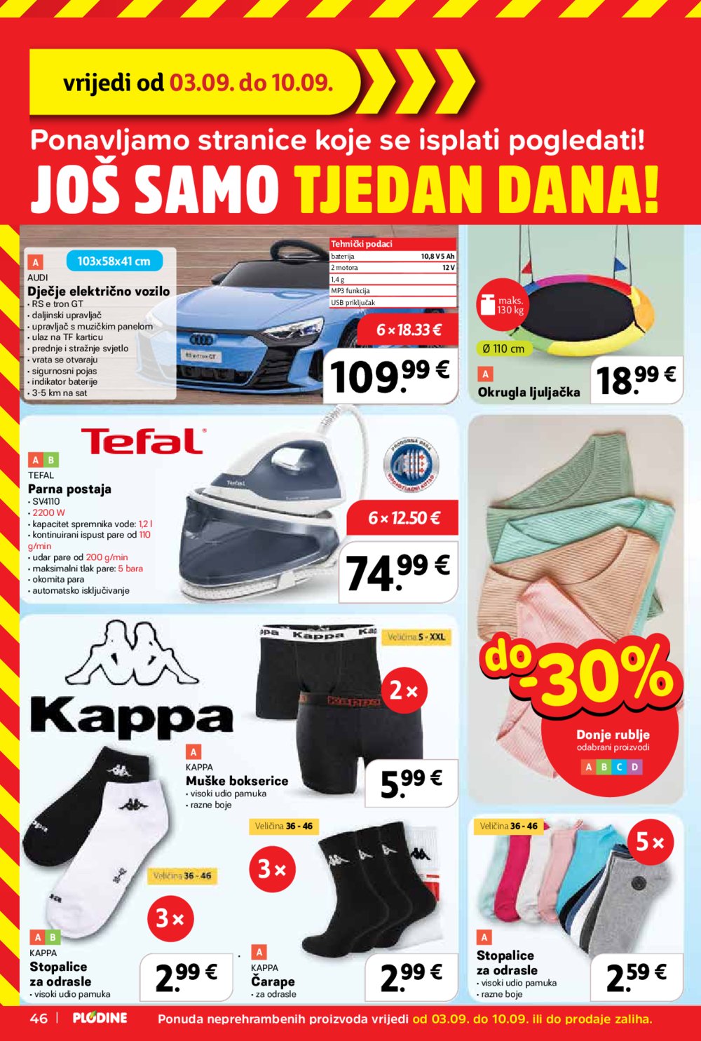 Plodine katalog Akcija 03.09. - 09.09.2025.
