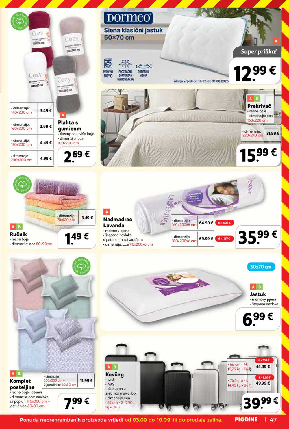 Plodine katalog Akcija 03.09. - 09.09.2025.