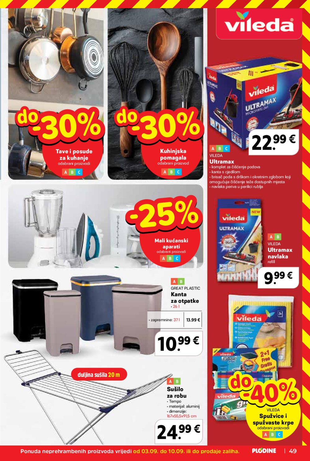 Plodine katalog Akcija 03.09. - 09.09.2025.
