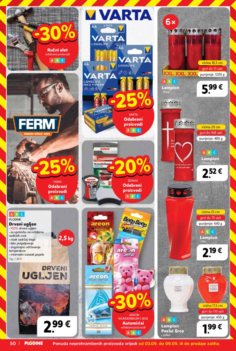 Plodine katalog Akcija 03.09. - 09.09.2025.