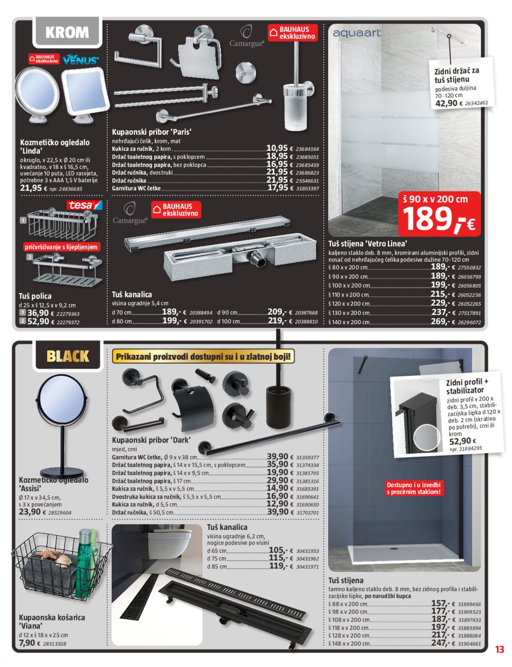 Bauhaus katalog Akcija 04.09. - 01.10.2025.
