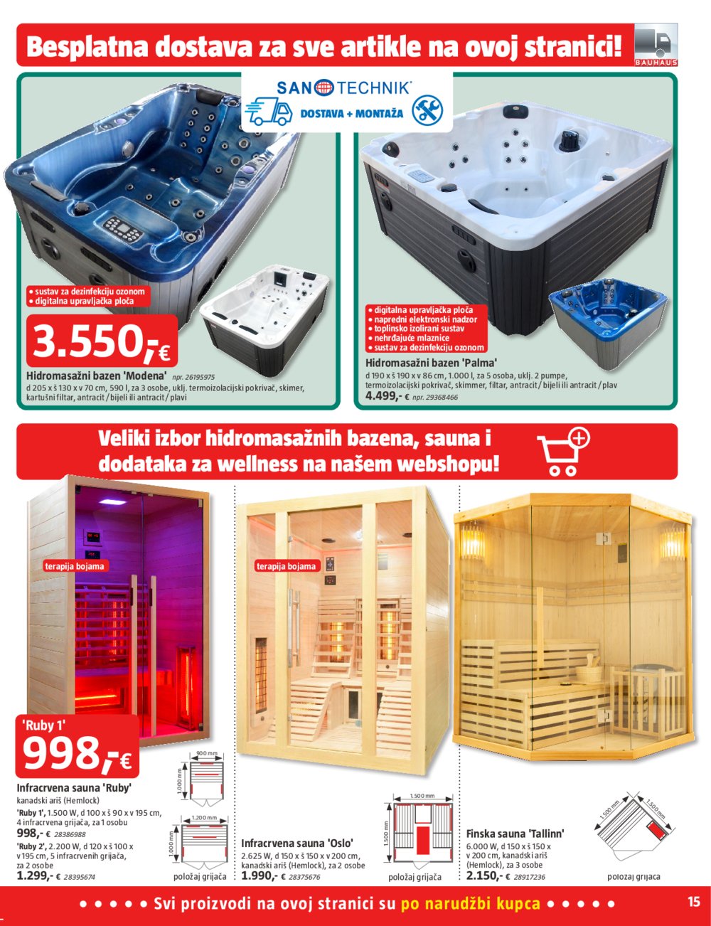Bauhaus katalog Akcija 04.09. - 01.10.2025.