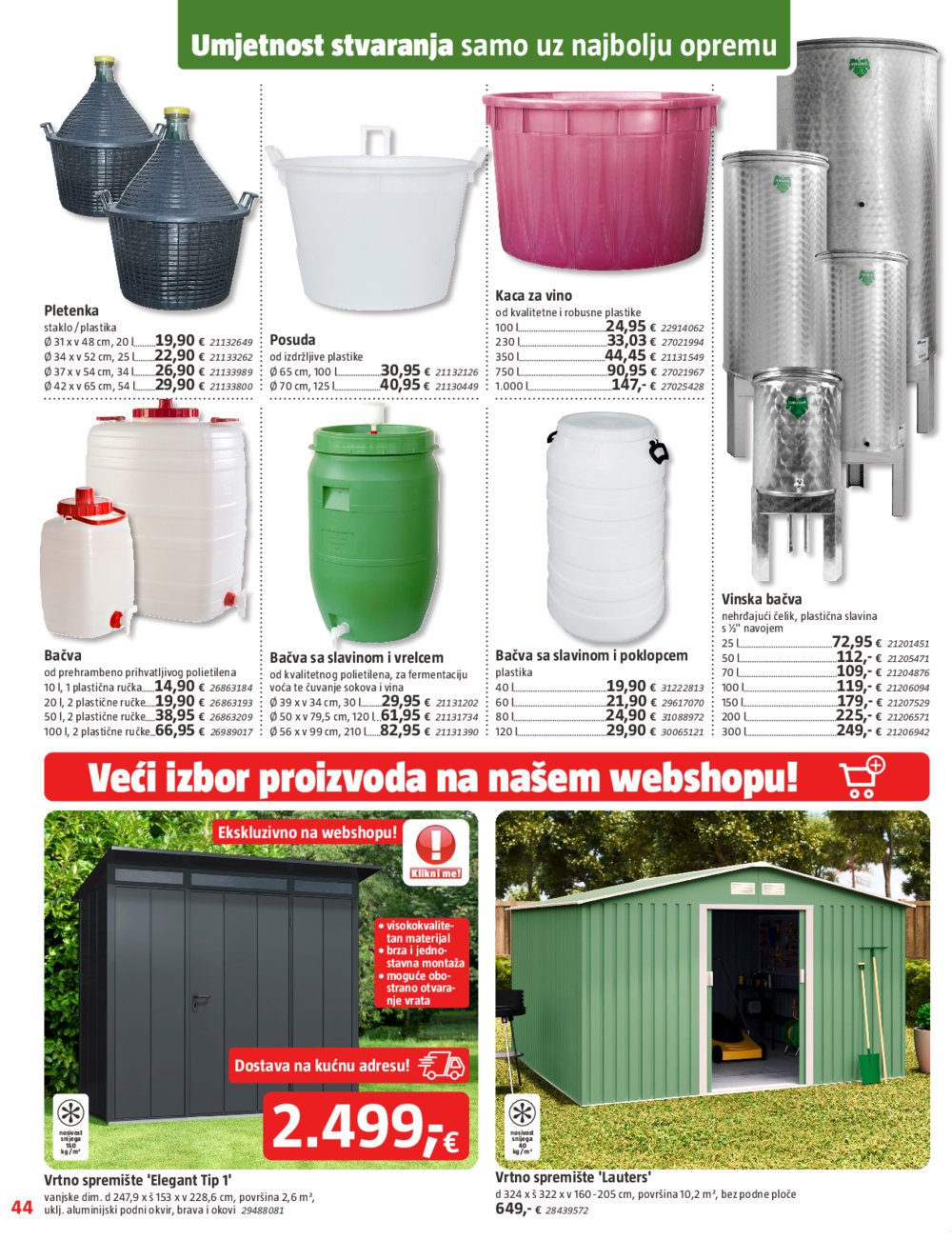 Bauhaus katalog Akcija 04.09. - 01.10.2025.