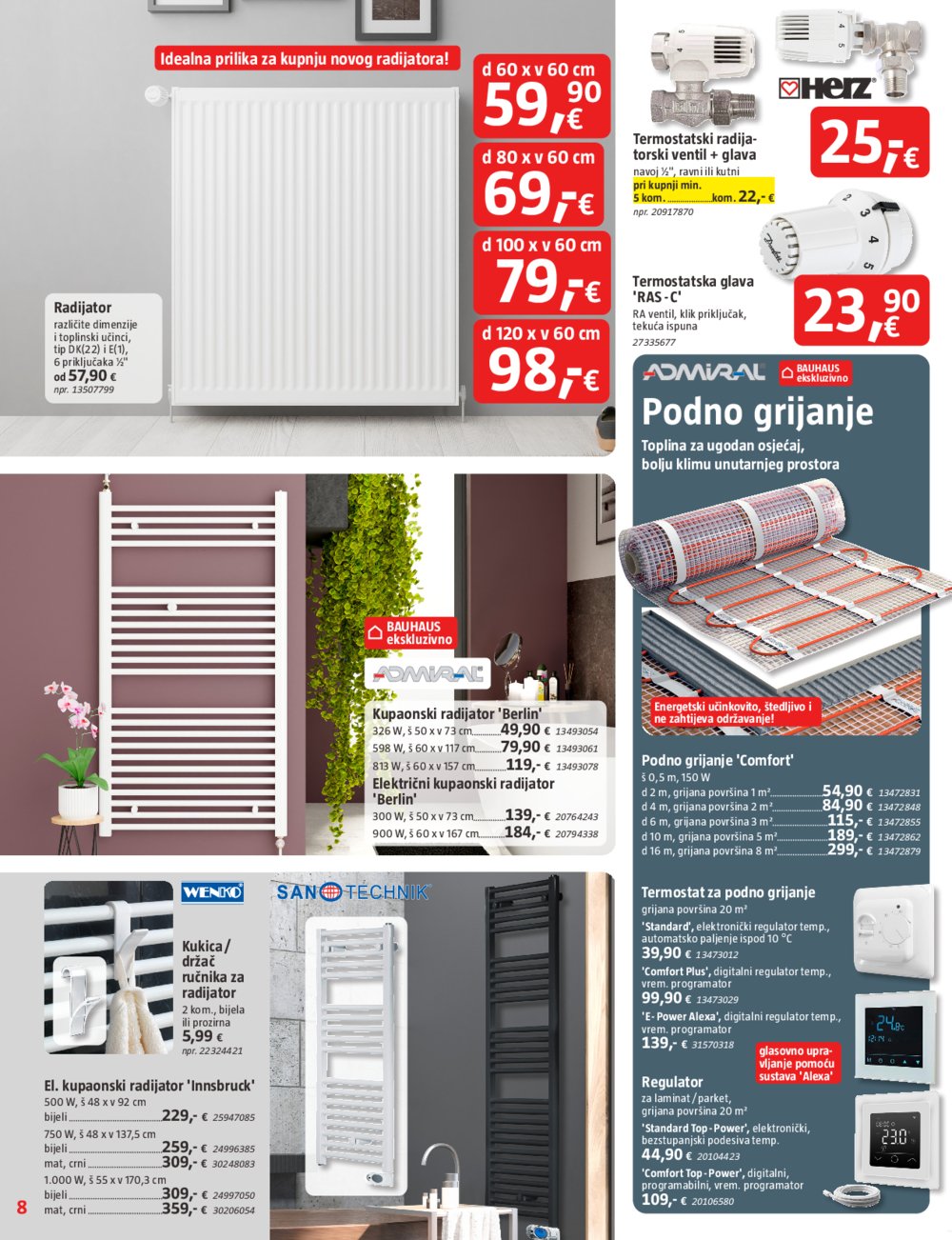 Bauhaus katalog Akcija 04.09. - 01.10.2025.