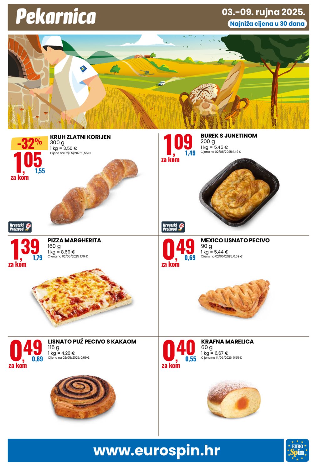 Eurospin katalog Pametna kupnja 03.09. - 09.09.2025.