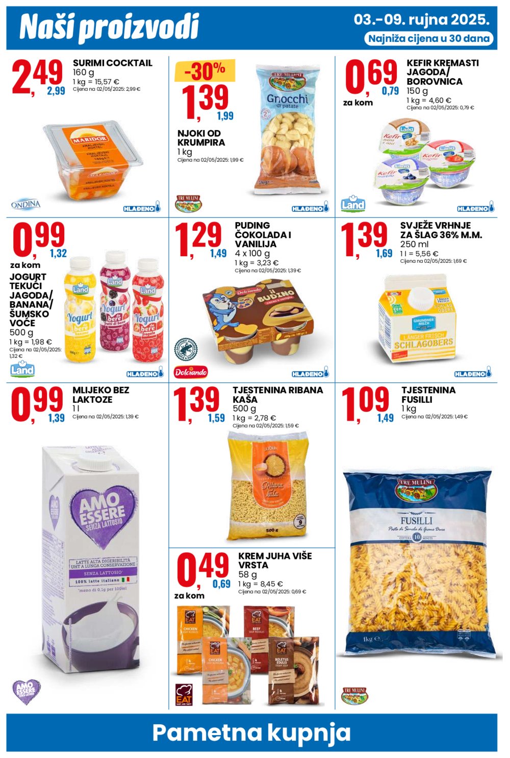 Eurospin katalog Pametna kupnja 03.09. - 09.09.2025.