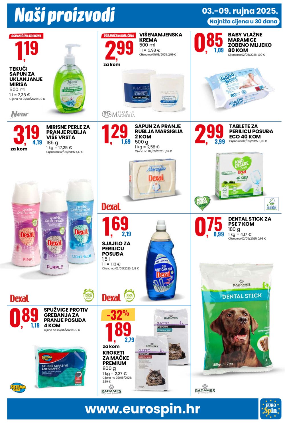Eurospin katalog Pametna kupnja 03.09. - 09.09.2025.