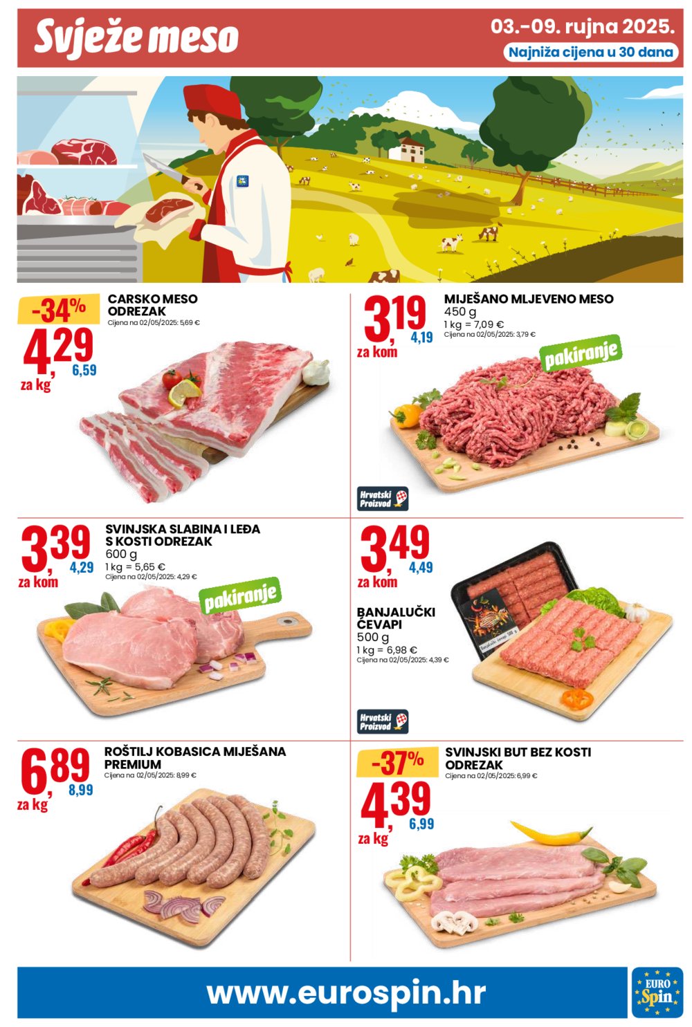 Eurospin katalog Pametna kupnja 03.09. - 09.09.2025.