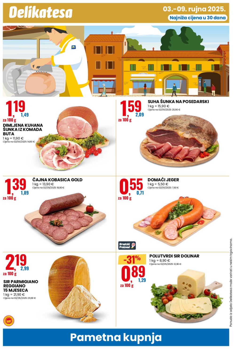 Eurospin katalog Pametna kupnja 03.09. - 09.09.2025.