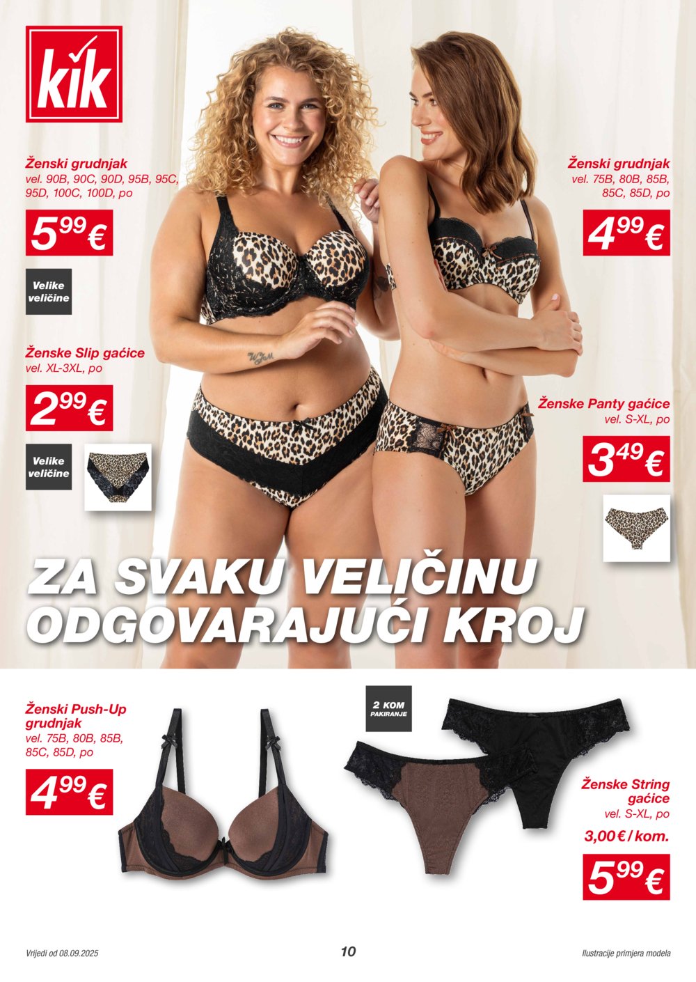 Kik katalog Male cijene, mali junaci 08.09. - 14.09.2025.
