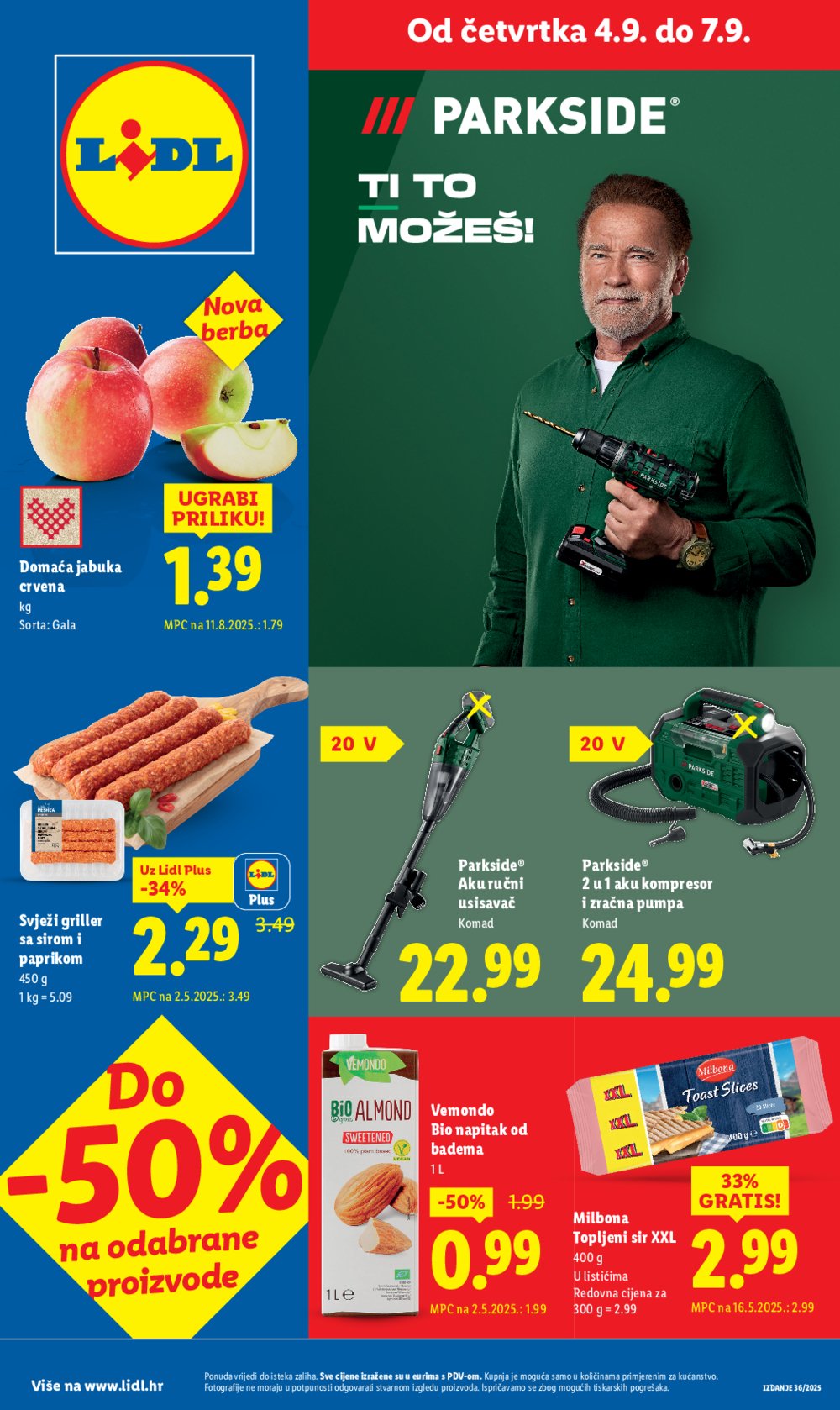 Lidl katalog Super ponuda od četvrtka 04.09. - 09.09.2025.