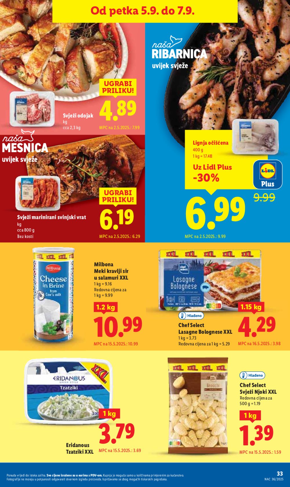 Lidl katalog Super ponuda od četvrtka 04.09. - 09.09.2025.