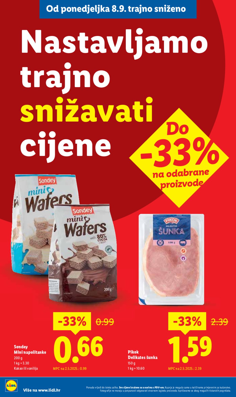 Lidl katalog Super ponuda od ponedjeljka 08.09. - 14.09.2025.