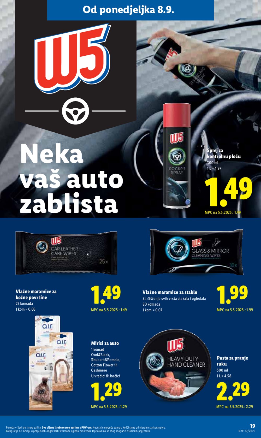 Lidl katalog Super ponuda od ponedjeljka 08.09. - 14.09.2025.