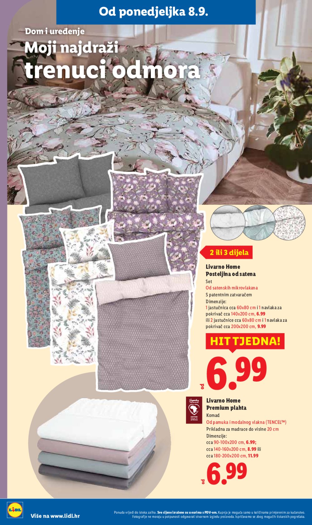 Lidl katalog Super ponuda od ponedjeljka 08.09. - 14.09.2025.