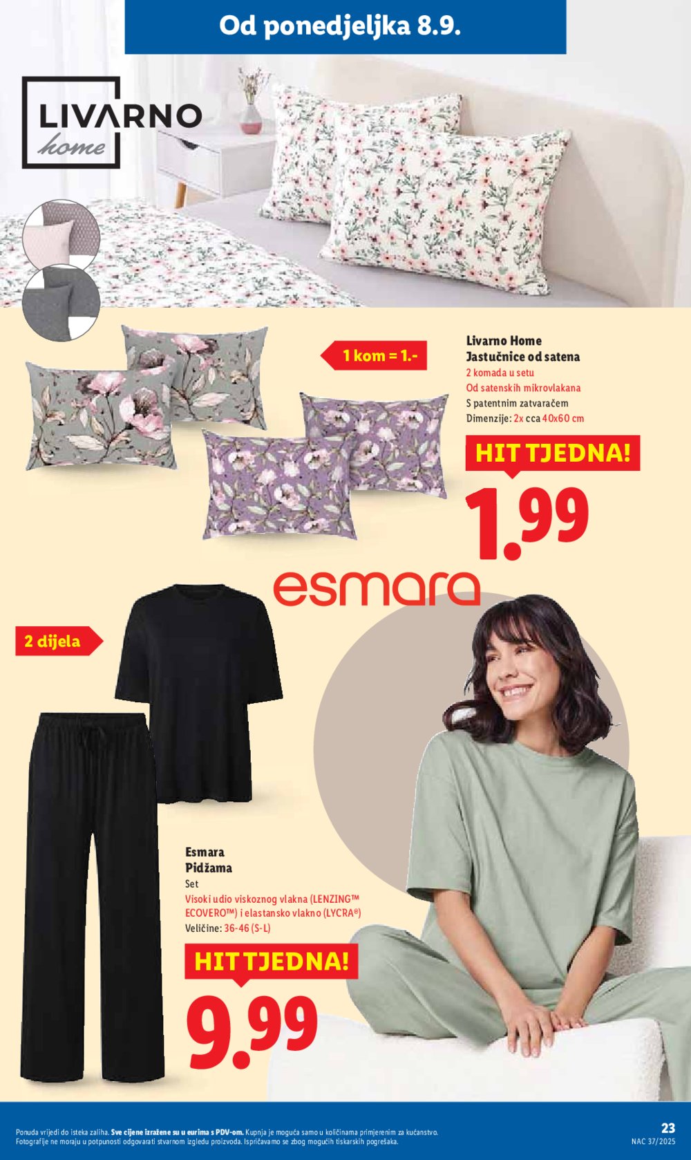 Lidl katalog Super ponuda od ponedjeljka 08.09. - 14.09.2025.