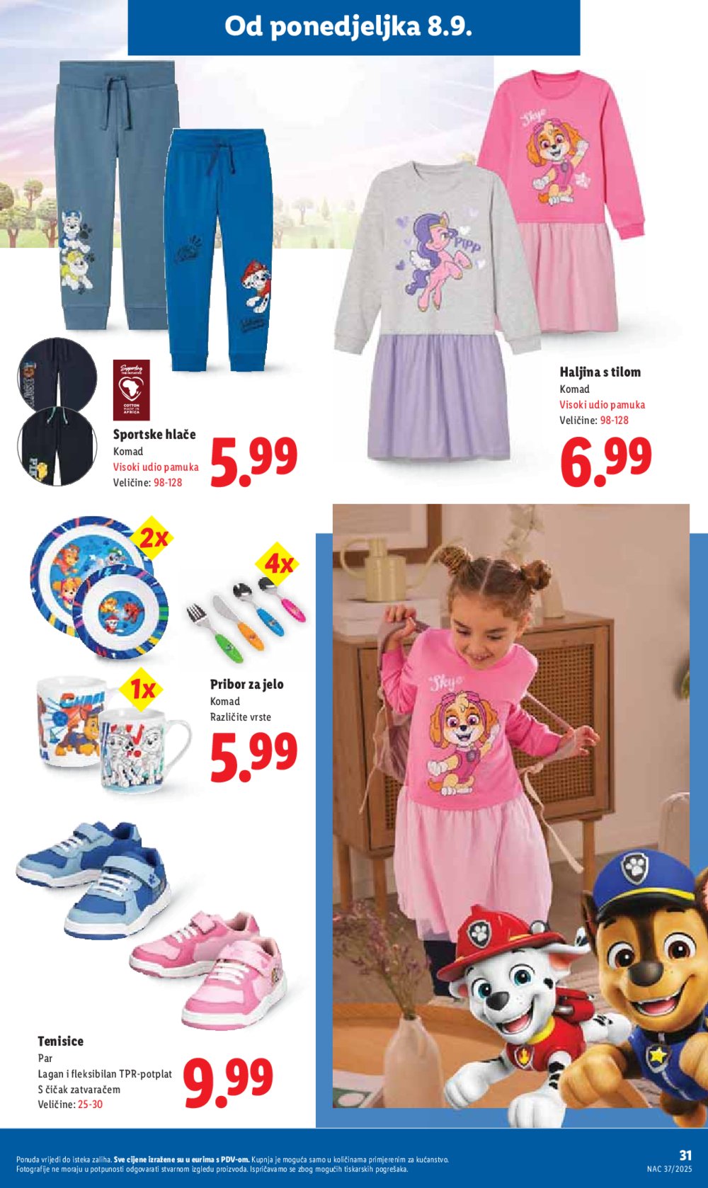 Lidl katalog Super ponuda od ponedjeljka 08.09. - 14.09.2025.