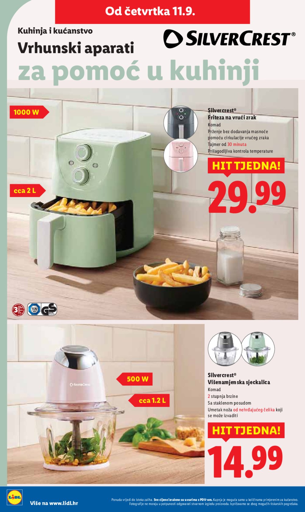 Lidl katalog Super ponuda od ponedjeljka 08.09. - 14.09.2025.