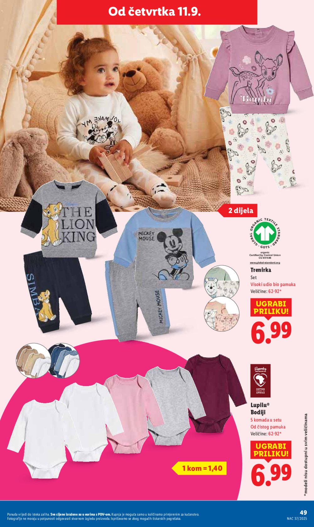 Lidl katalog Super ponuda od ponedjeljka 08.09. - 14.09.2025.