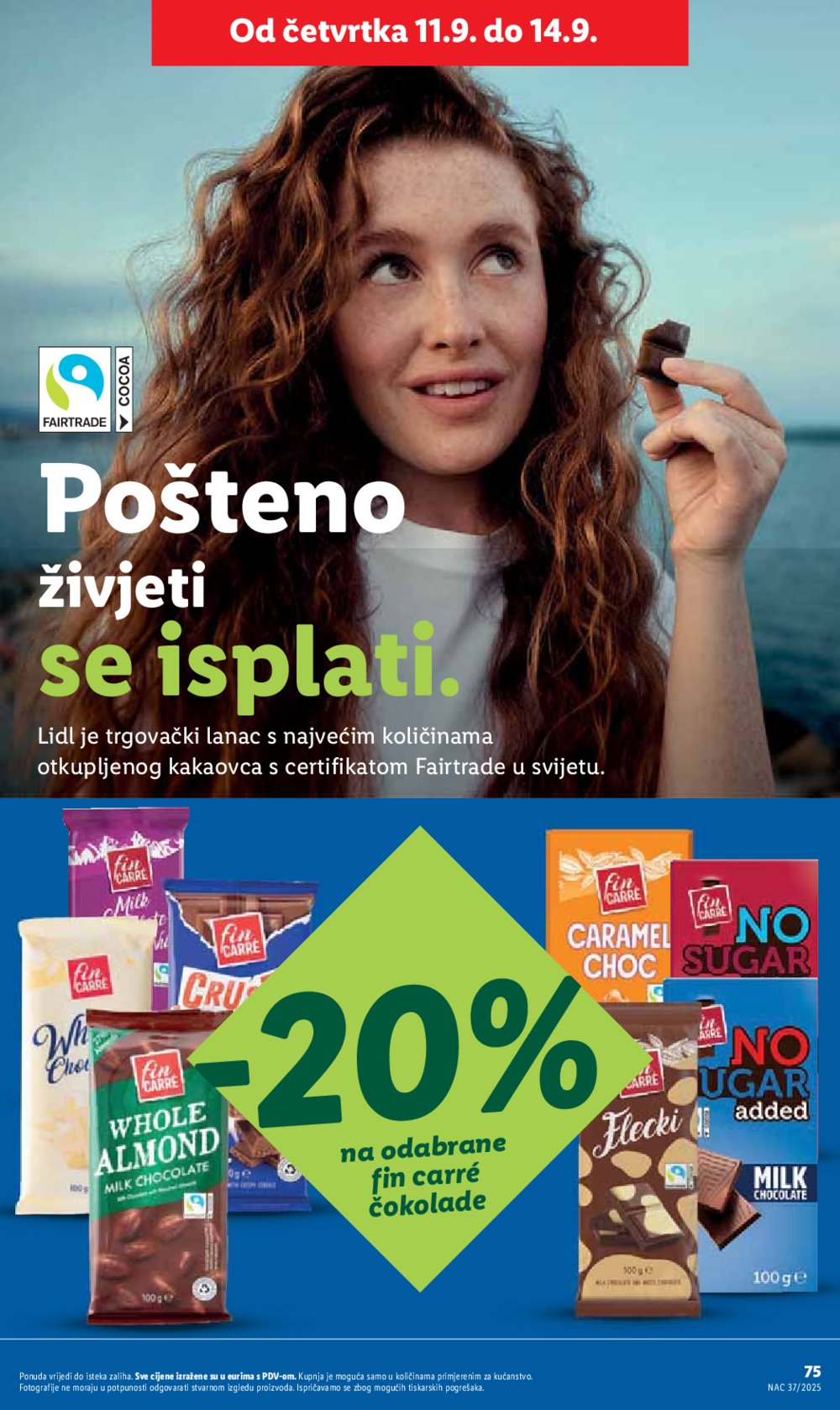 Lidl katalog Super ponuda od ponedjeljka 08.09. - 14.09.2025.