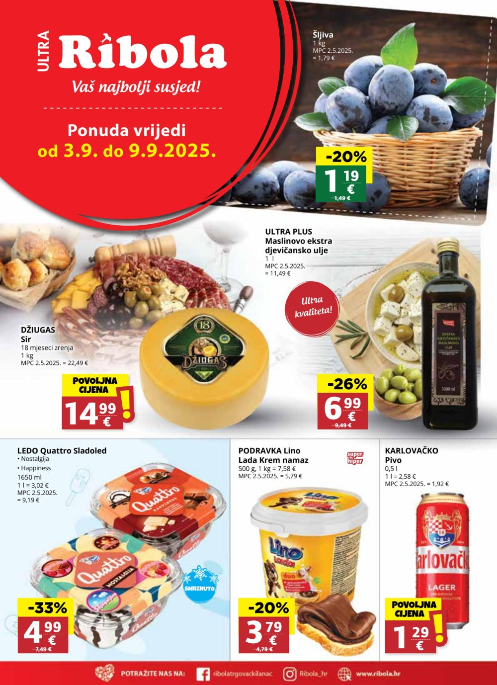 Ribola katalog Akcija 03.09. - 09.09.2025.