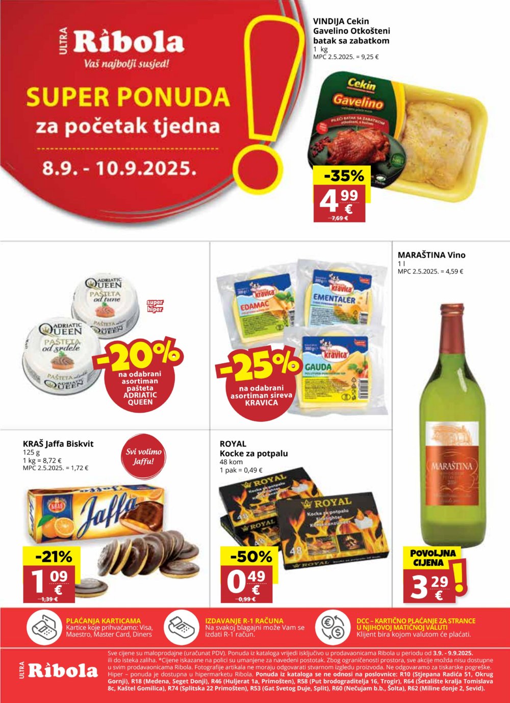 Ribola katalog Akcija 03.09. - 09.09.2025.