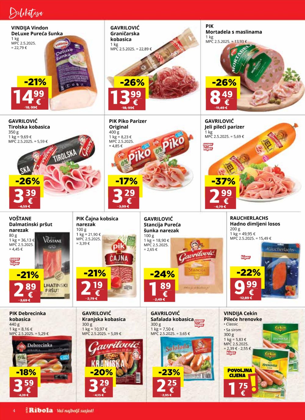 Ribola katalog Akcija 03.09. - 09.09.2025.