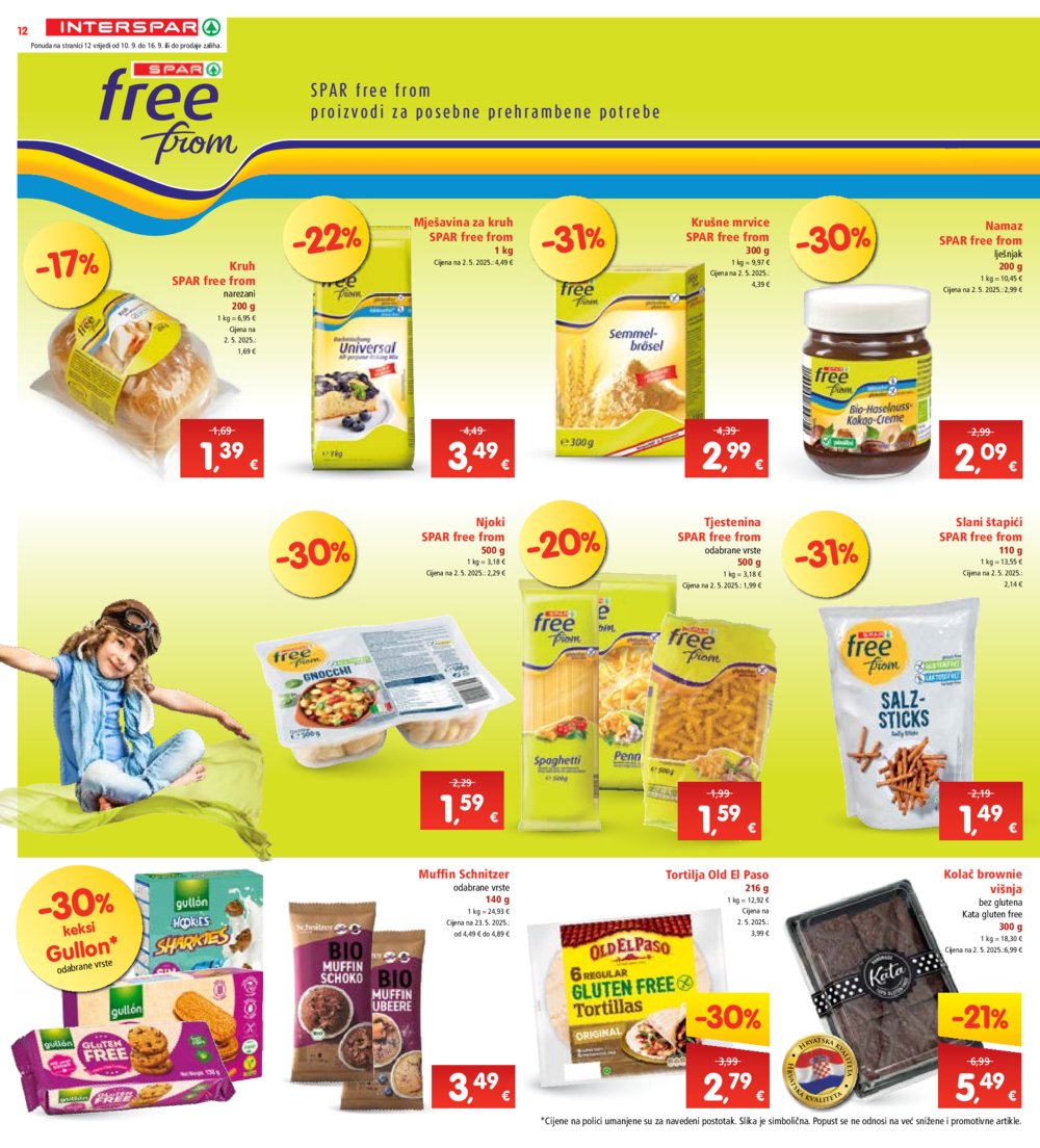 INTERSPAR katalog Akcija 10.09. - 16.09.2025.