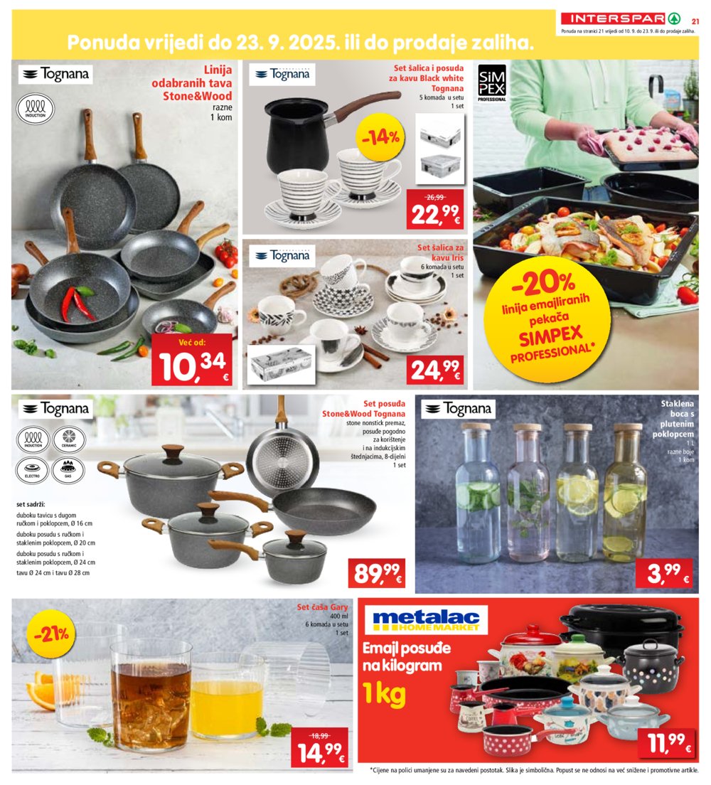 INTERSPAR katalog Akcija 10.09. - 16.09.2025.