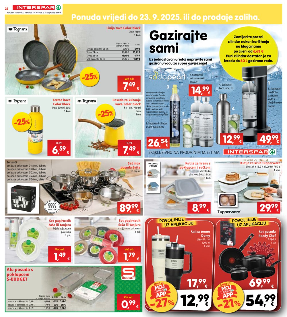 INTERSPAR katalog Akcija 10.09. - 16.09.2025.