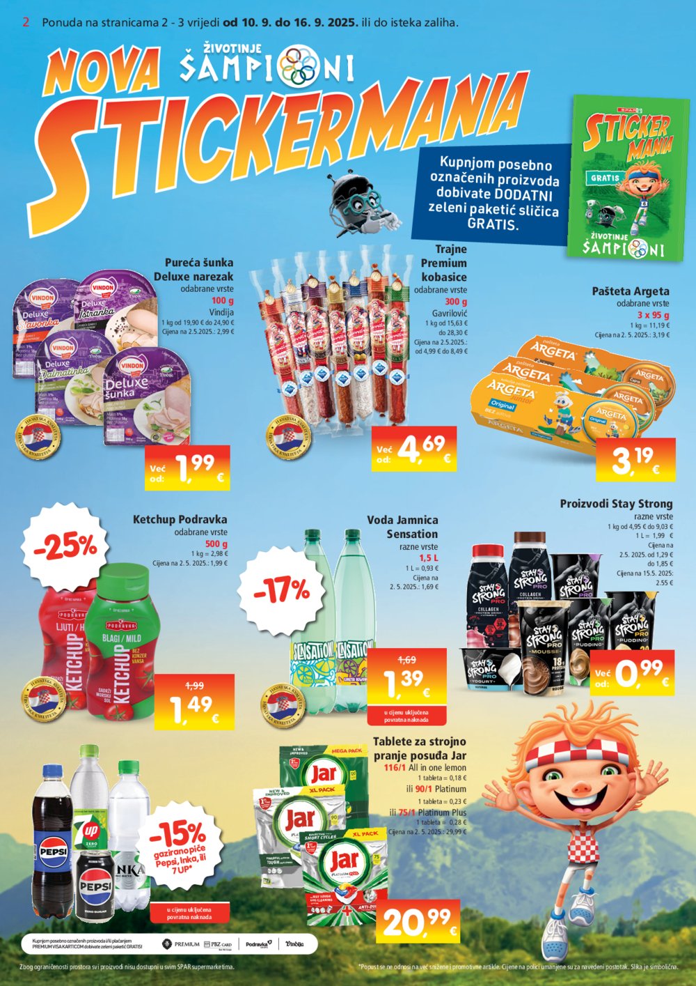 SPAR katalog Akcija 10.09. - 16.09.2025.