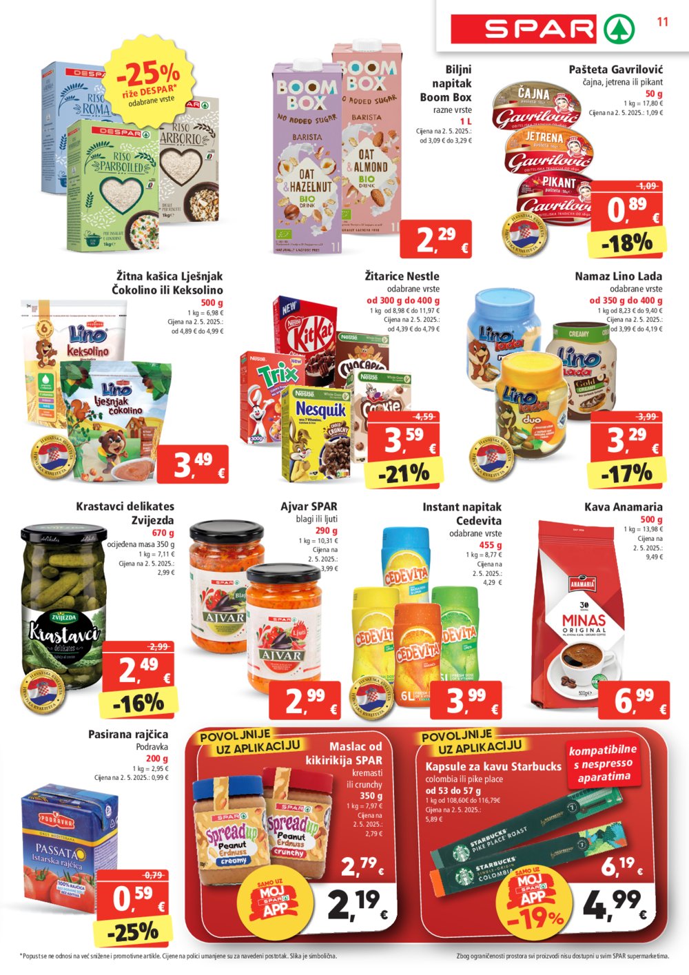 SPAR katalog Akcija 10.09. - 16.09.2025.