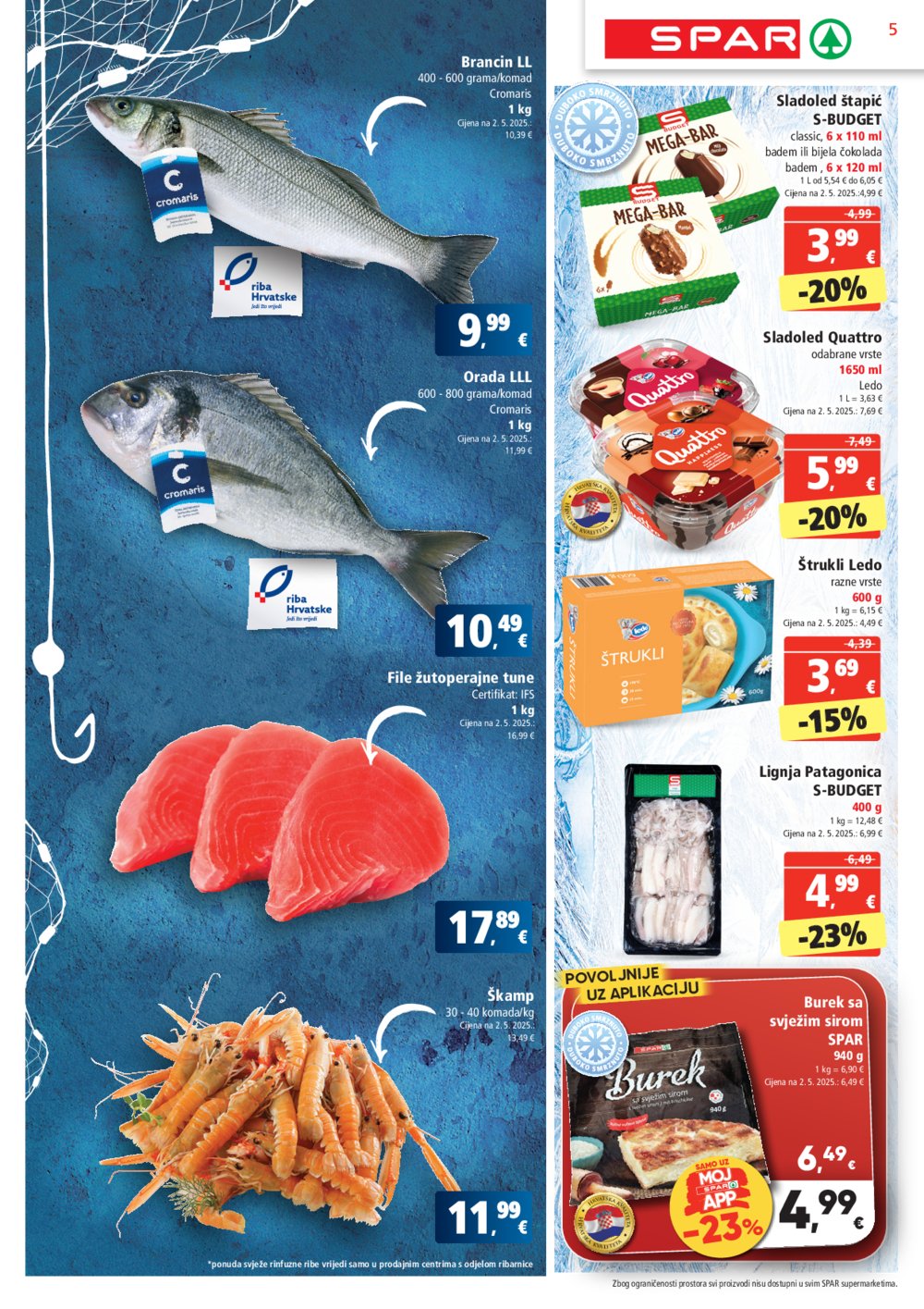 SPAR katalog Akcija 10.09. - 16.09.2025.