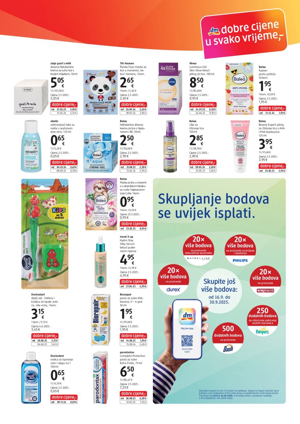 dm katalog Akcija 16.09.-30.09.2025.