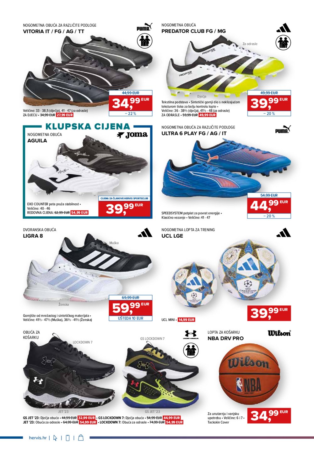 Hervis katalog Akcija 17.09.-23.09.2025.