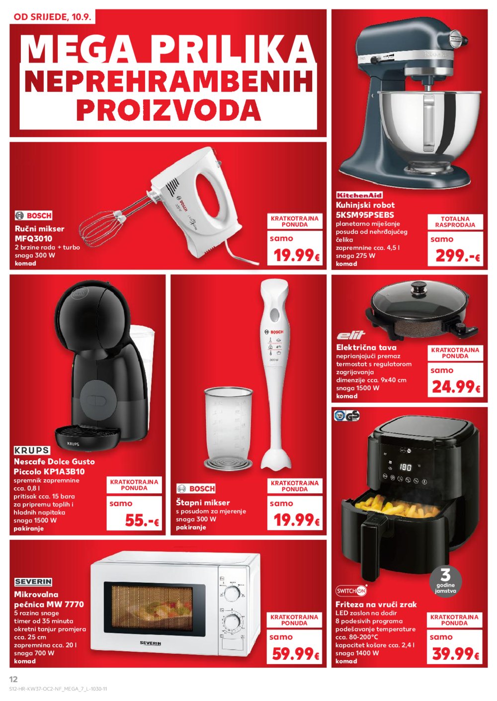 Kaufland katalog Neprehrambenih proizvoda 10.09.-16.09.2025.