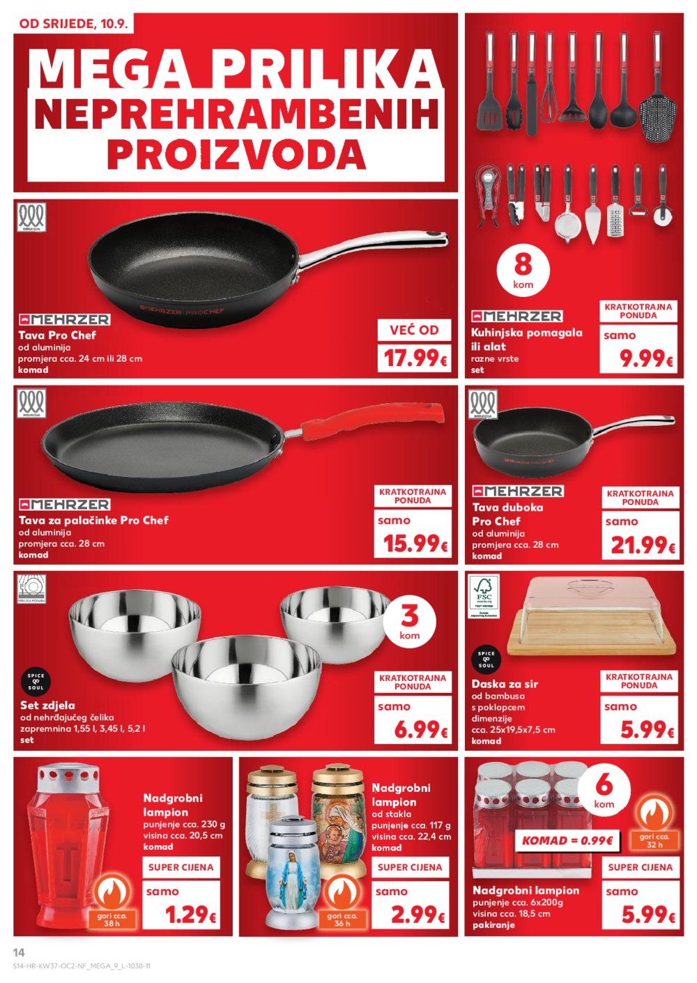 Kaufland katalog Neprehrambenih proizvoda 10.09.-16.09.2025.