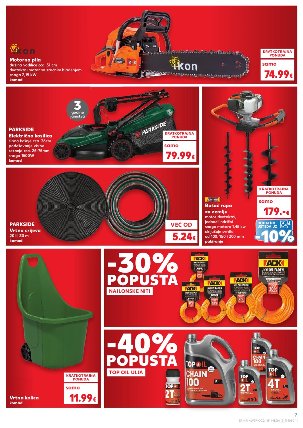 Kaufland katalog Neprehrambenih proizvoda 10.09.-16.09.2025.