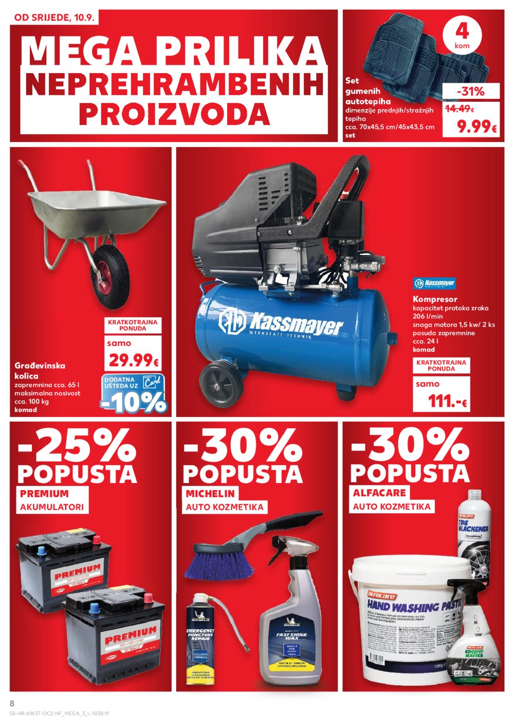 Kaufland katalog Neprehrambenih proizvoda 10.09.-16.09.2025.