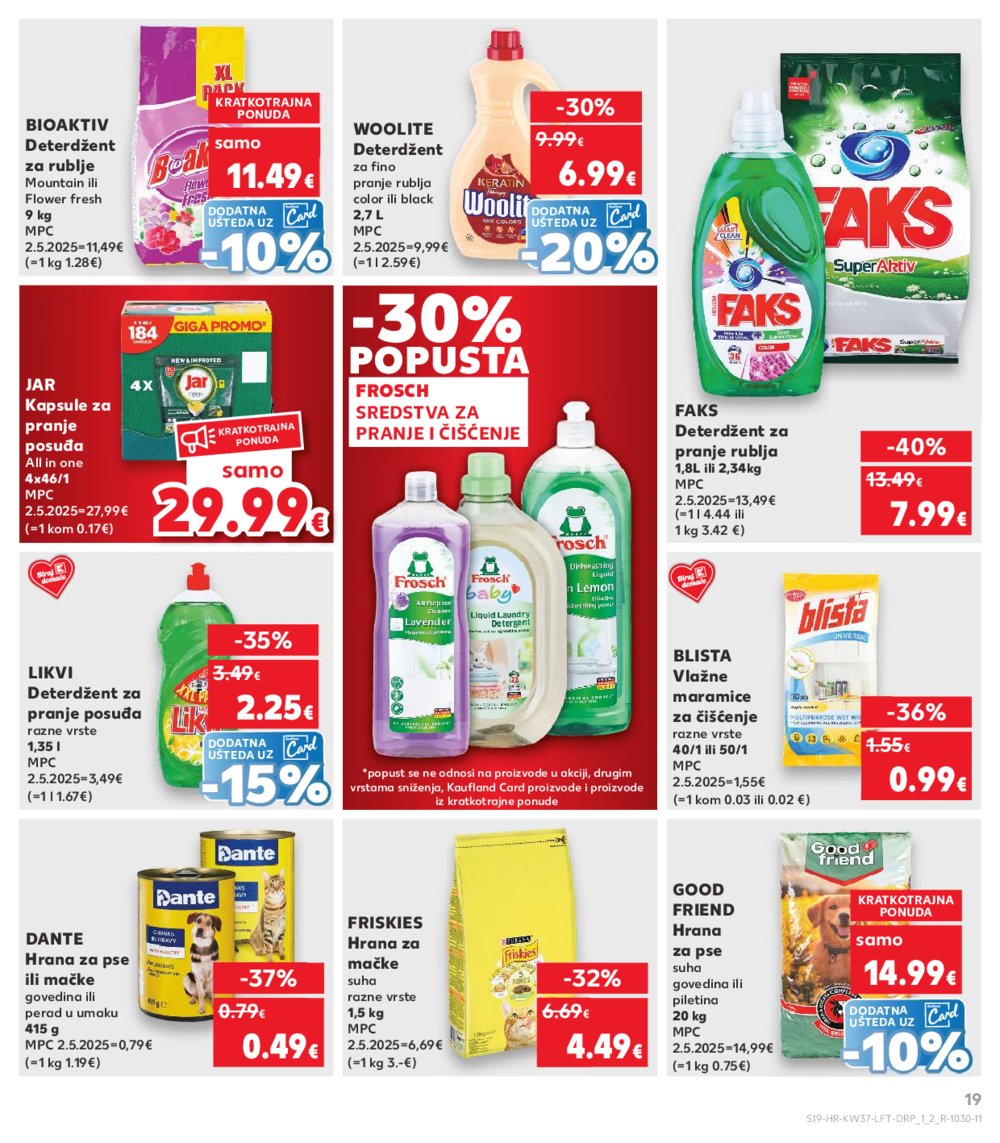 Kaufland katalog Akcija 10.09.-16.09.2025. Odabrane poslovnice