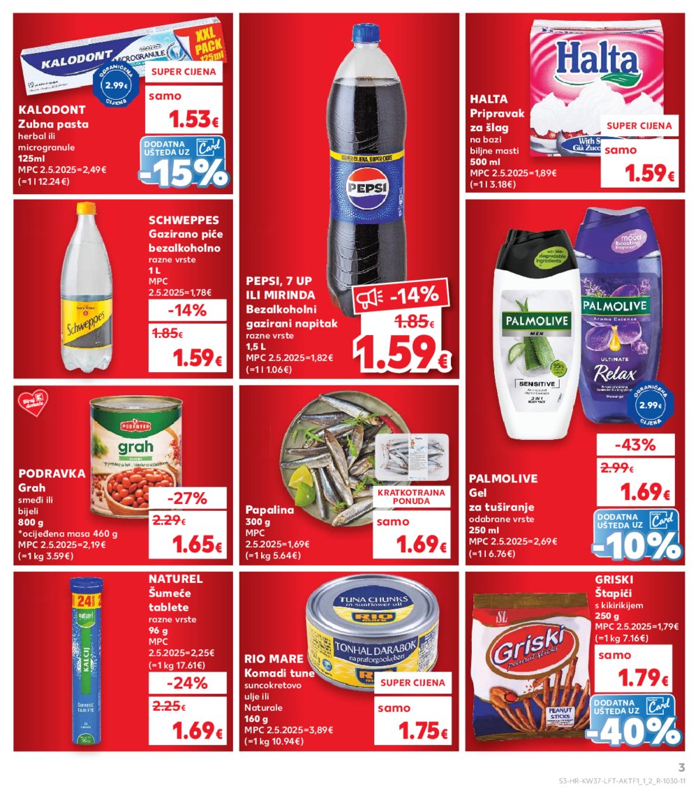 Kaufland katalog Akcija 10.09.-16.09.2025. Odabrane poslovnice