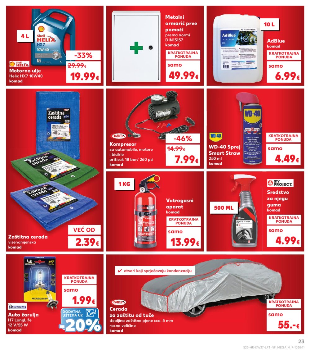 Kaufland katalog Akcija 10.09.-16.09.2025. Odabrane poslovnice